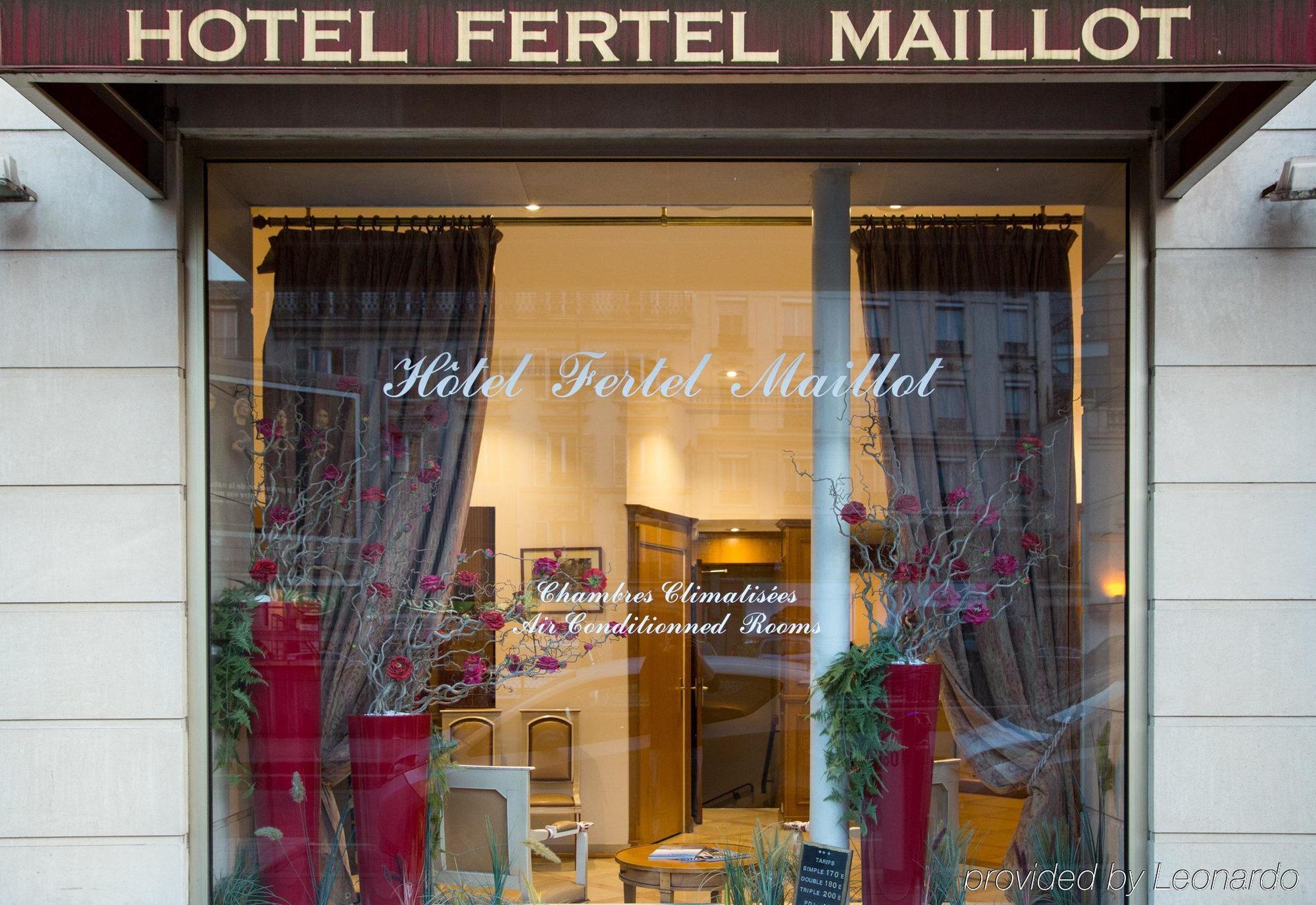 Hotel Fertel Maillot Париж Экстерьер фото